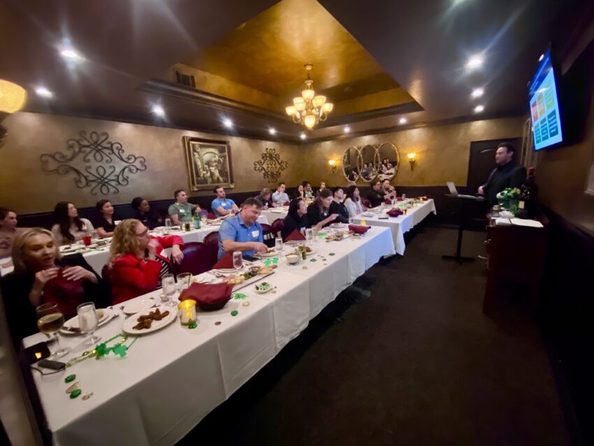Continuing Education Dinner gathering