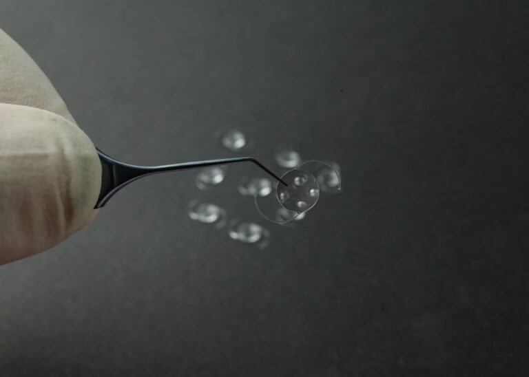 Up close image of lens for Clear Lens Exchange (CLE)