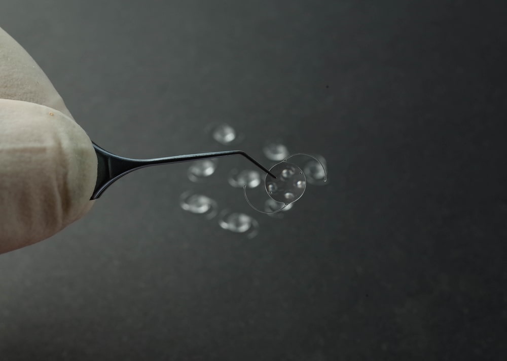 Up close image of lens for Clear Lens Exchange (CLE)