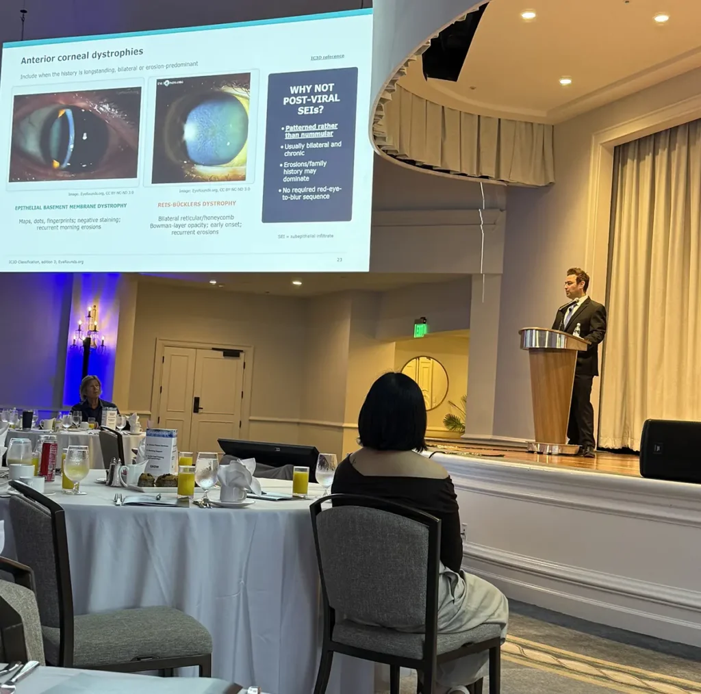 Accurately diagnosing and treating conditions like corneal subepithelial infiltrates requires specialized expertise and targeted care